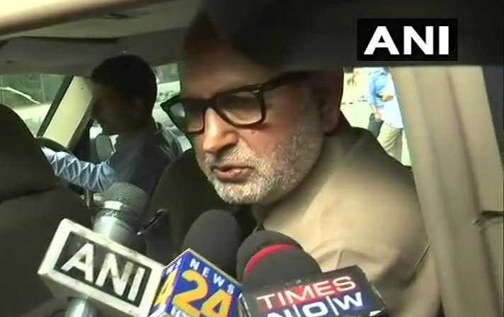 "There was a perception that Kashmir betrays Delhi, but we have proved it is Delhi which betrays Kashmir. The BJP took the decision to end the alliance for securing its interests for 2019 Lok Sabha elections," senior PDP leader and outgoing Works Minister Nayeem Akhtar said. ANI photo