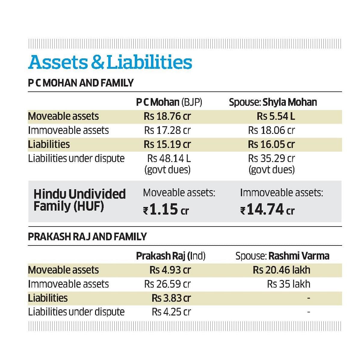 Assets P C Mohan