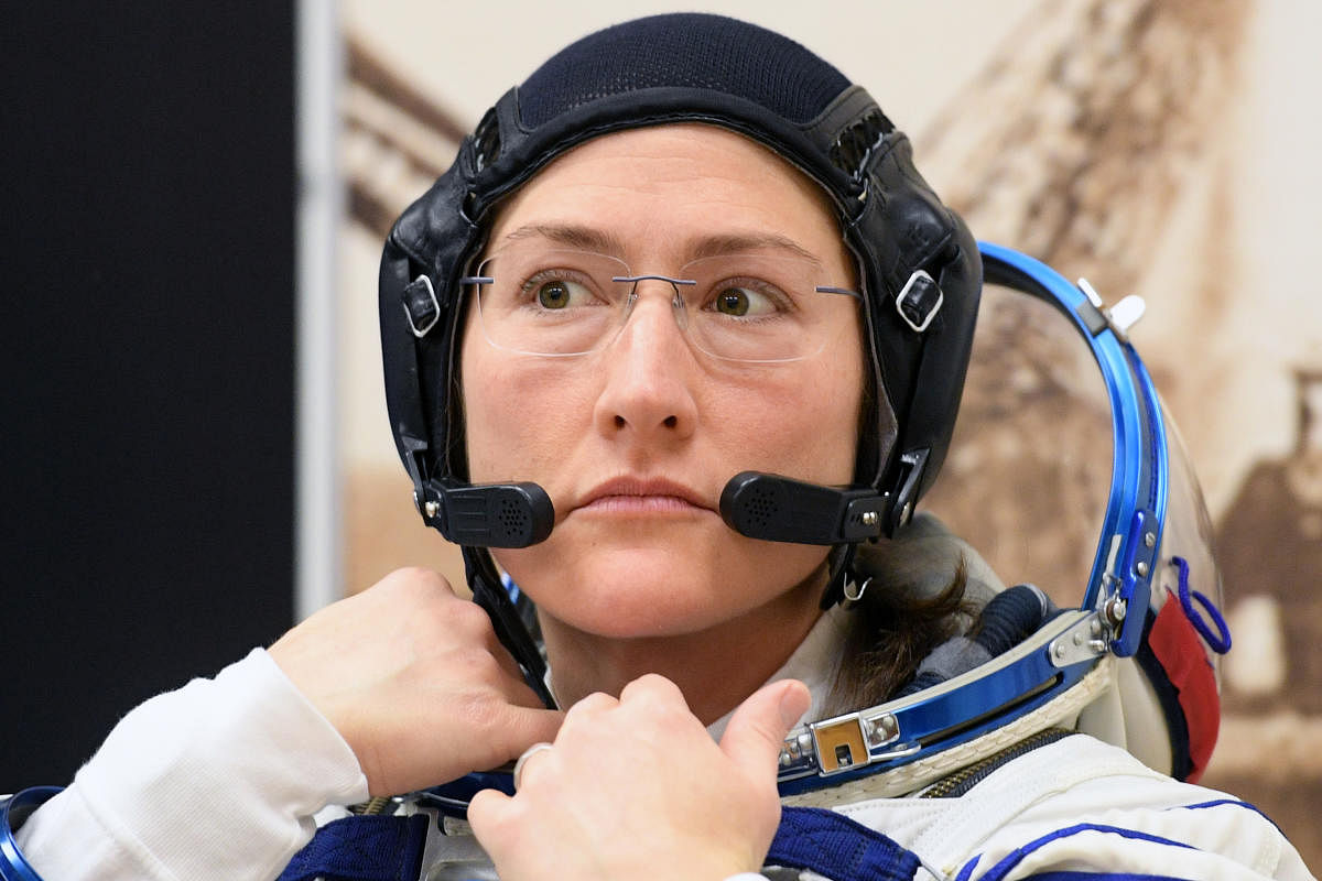 NASA astronaut Christina Koch (AFP File Photo)