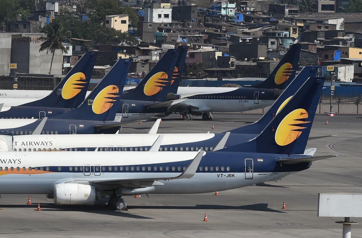Jet Airways' last flight landed at the city airport past midnight from Amritsar and became the seventh carrier to shutter operations in the past five years. AFP File photo