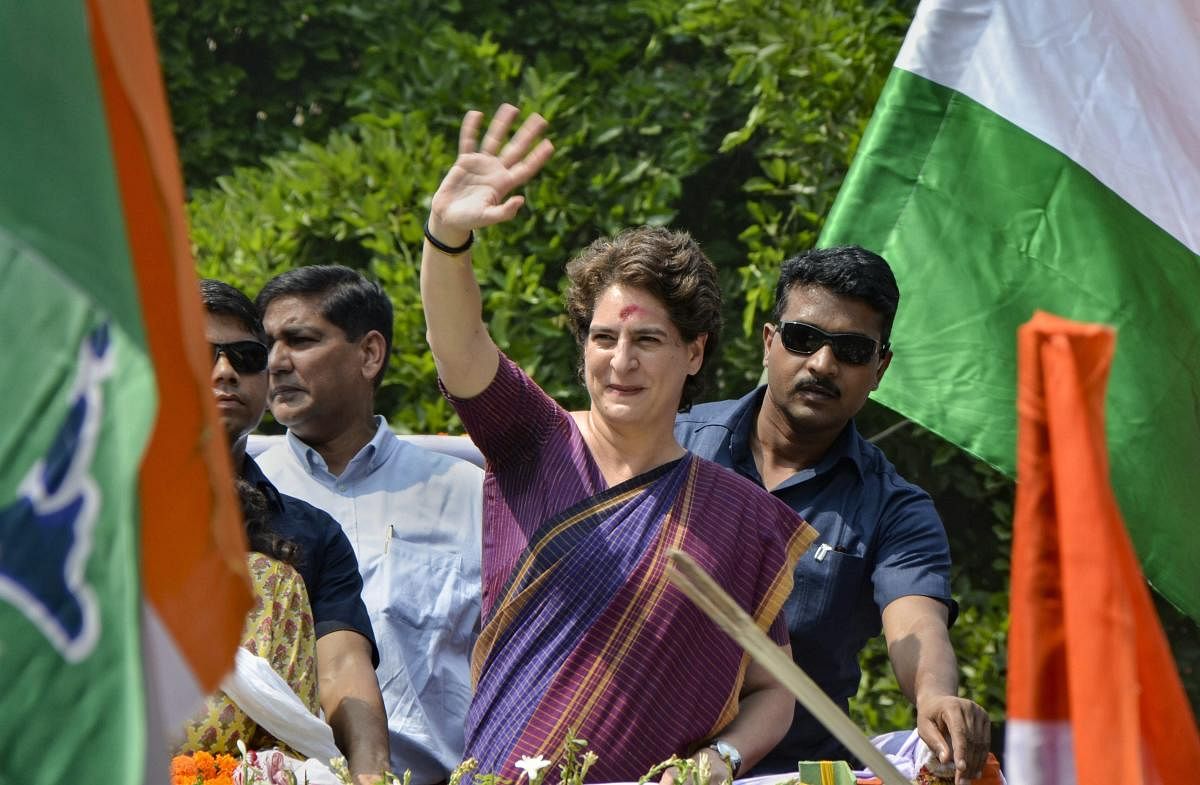 Should the Congress have used Priyanka Gandhi more extensively in a nation-wide campaign? (PTI file photo)