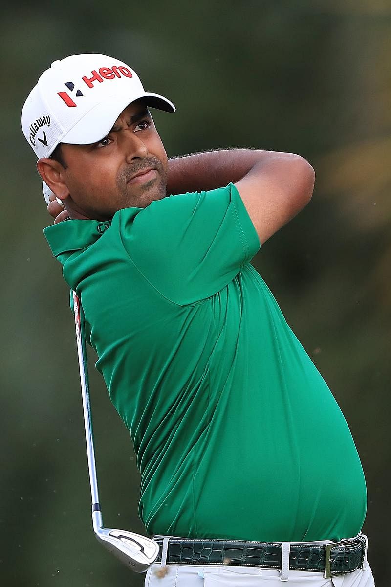 Anirban Lahiri. AFP