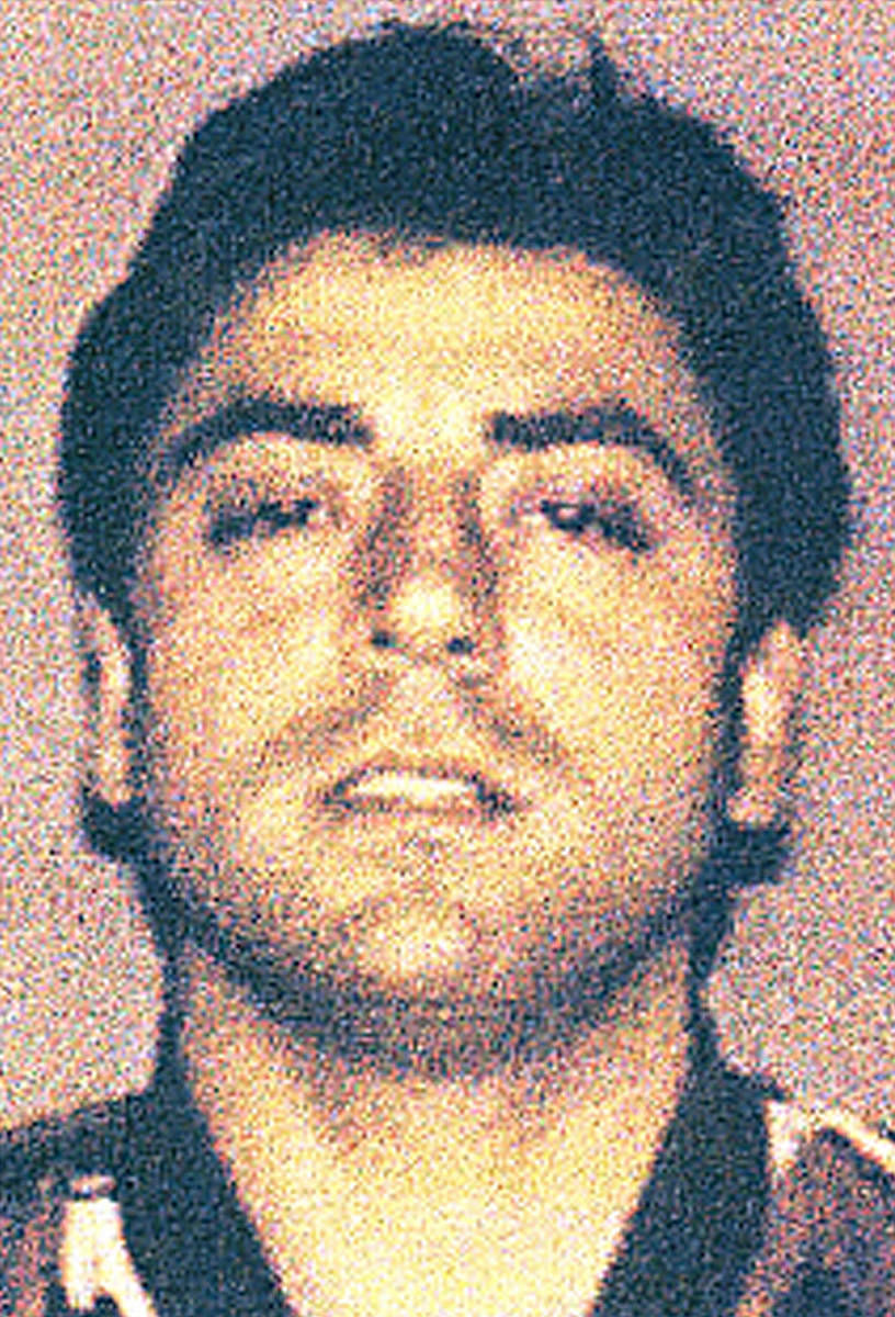 (FILES) In this file handout photo released on February 7, 2008 by Italian Police shows Frank Cali, presumed Mafia member suspected of drug trafficking in Sicily and arrested in the operation codenamed "Old Bridge on February 7, 2008. - Frank Cali, the Ga