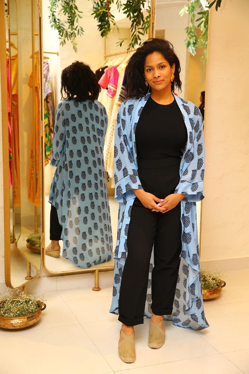 Masaba Gupta at her new store on Lavelle Road.