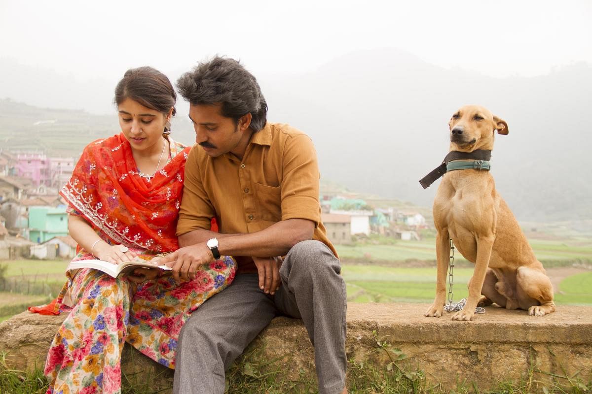 Shweta Tripathi Sharma in ‘Mehandi Circus’ with Madhampatty Rangaraj.