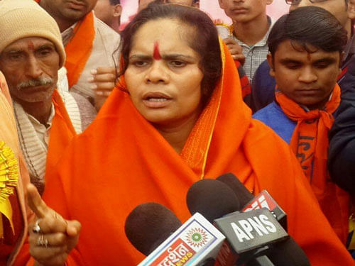 Sadhvi Prachi. Picture courtesy Twitter