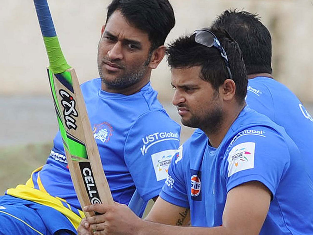 Raina termed his eight-year stint with CSK as the 'best experience'. DH File photo