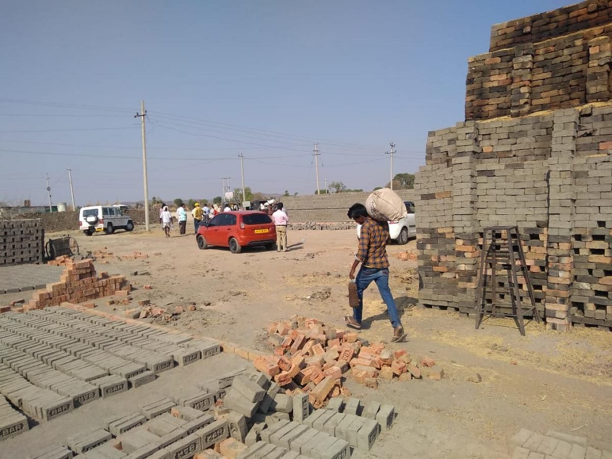 The minimum wage for a brick kiln worker in the state is Rs 455 a day for eight hours of work. A brick is sold at Rs 6 and a couple makes about 1,000 bricks a day.