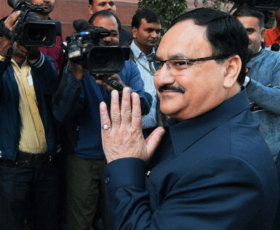The Delhi High Court today issued notice to Union Health Minister J P Nadda on a PIL seeking CBI inquiry into various cases of alleged irregularities and corruption in AIIMS raised by then Chief Vigilance Officer Sanjiv Chaturvedi. PTI file photo