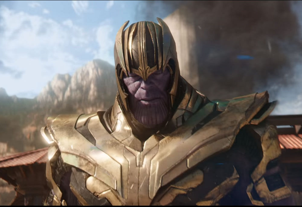 Infinity War is Thanos' movie through and through. He rules the film with his imposing presence and overwhelming power. YouTube/Marvel Studios.