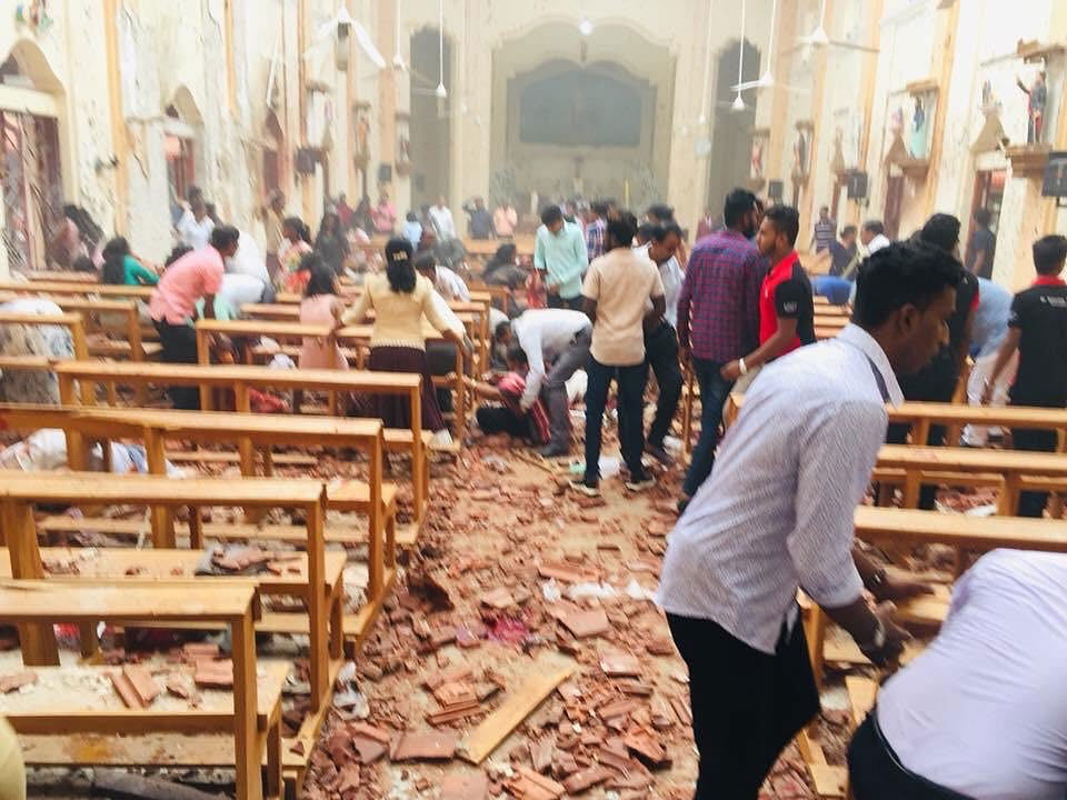 The death toll following eight blasts has risen to 188, hospital sources said, adding that more than 450 people have been injured in these attacks. (Image courtesy Twitter)