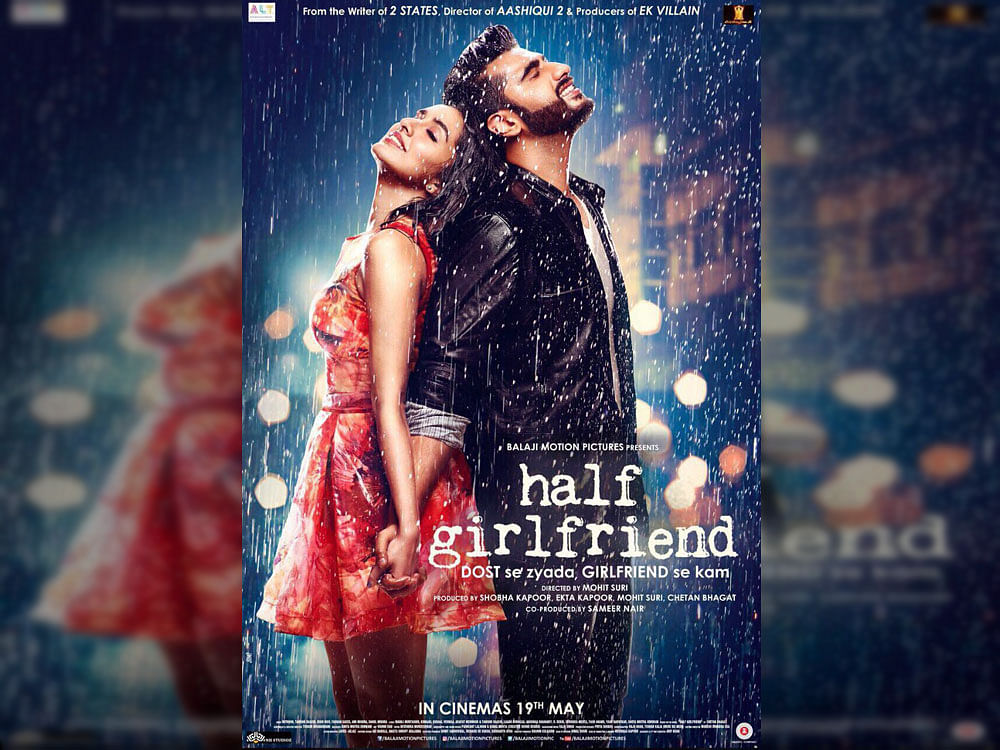 The Poster of the film adaptation of Half Girlfriend. Photo credit: Twitter.