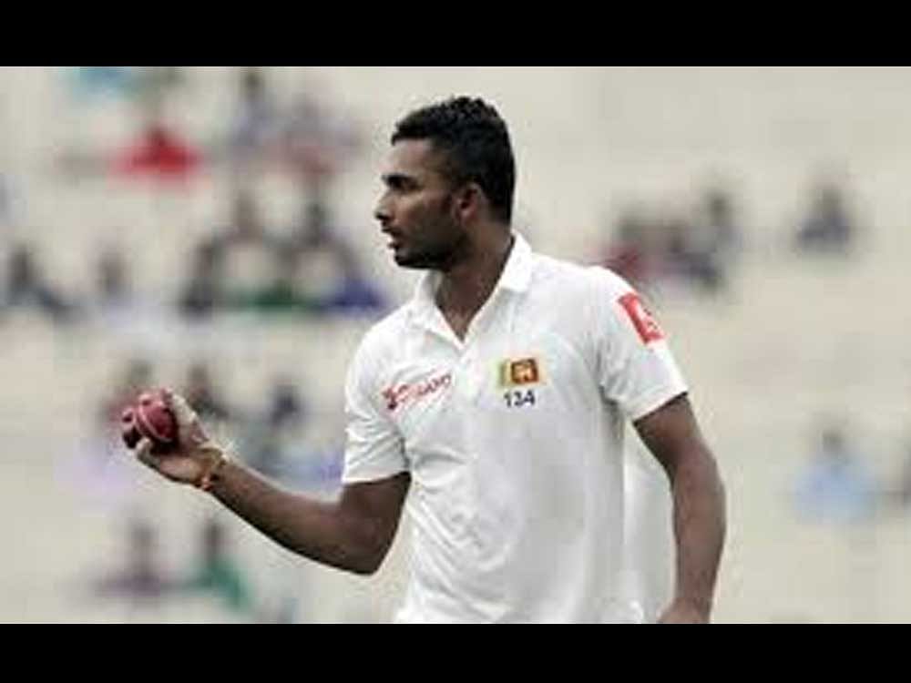 Sri Lankan cricketer Dasun Shanaka. (Image courtesy Twitter)