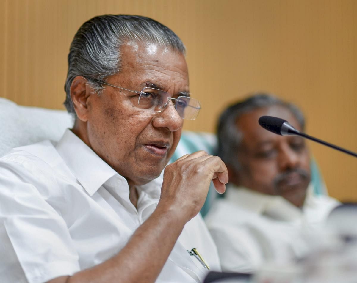 Kerala Chief Minister Pinarayi Vijayan. PTI File photo