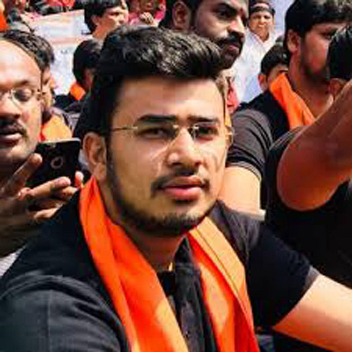 Bangalore South BJP candidate Tejasvi Surya