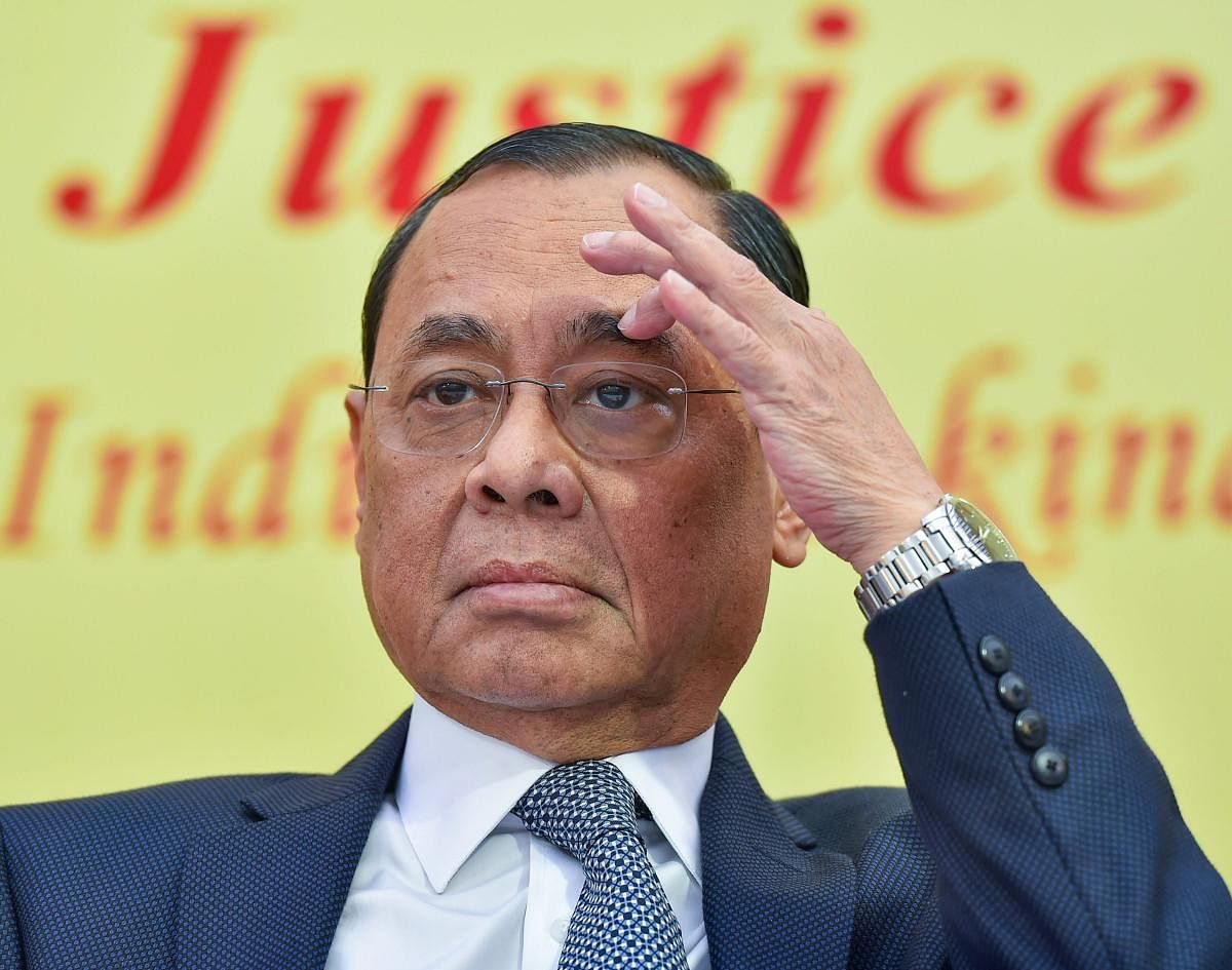 The woman's allegations against the CJI were brought into the public domain by some news web portals on April 20. (PTI File Photo)