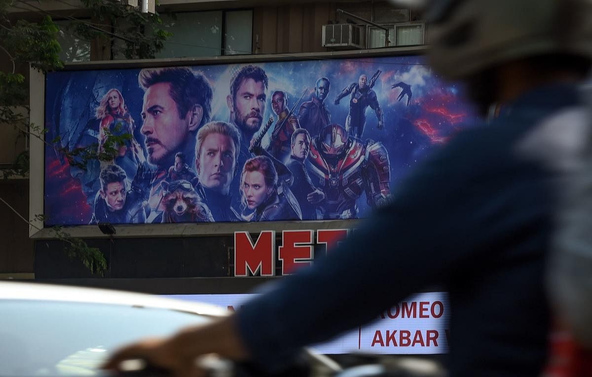 "The massive response by audiences across the country is a testimony of how emotionally invested the Marvel fans are in the Avengers franchise. AFP File photo