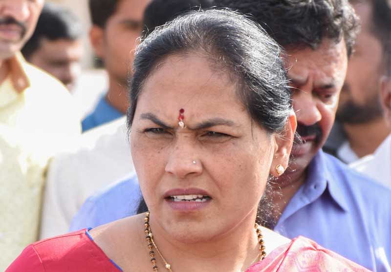 BJP leader Shobha Karandlaje. (DH File Photo)