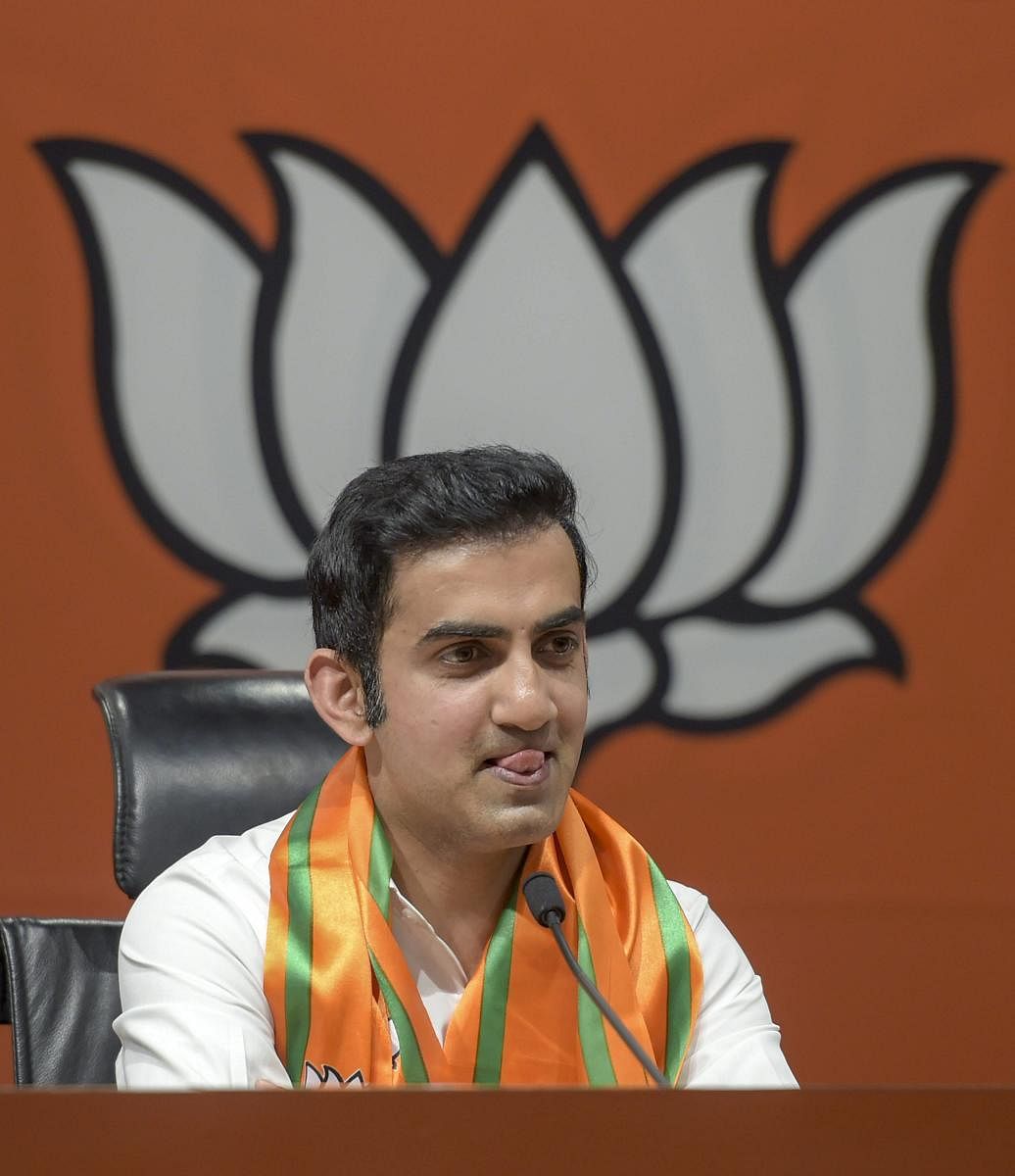 Gambhir is facing a criminal case in court on a complaint filed by Atishi that his name appears in electoral rolls of two constituencies. PTI File photo