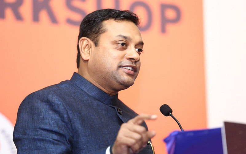 “The Congress party is not contesting elections to win but to cut into votes of BJP. Today, the grand old party has become a 'vote katua' party. The keyword here is confusion and we want to ask Congress about its relation with grand alliance," BJP spokeperson and its Lok Sabha candidate from Puri seat in Odisha Sambit Patra said at a press conference on Wednesday. (File Photo)