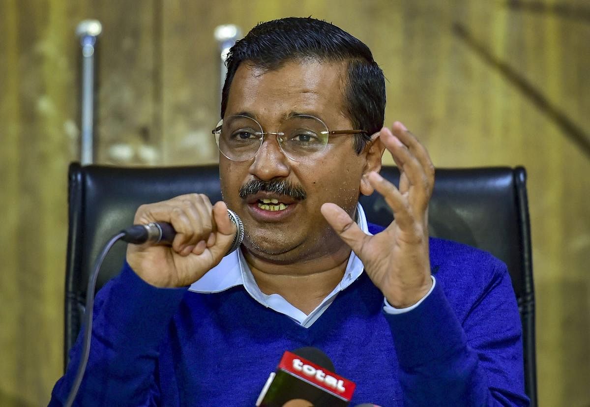 Kejriwal, in a tweet in Hindi, said Modi wants the whole country try to become 'chowkidar' (watchman). PTI File Photo
