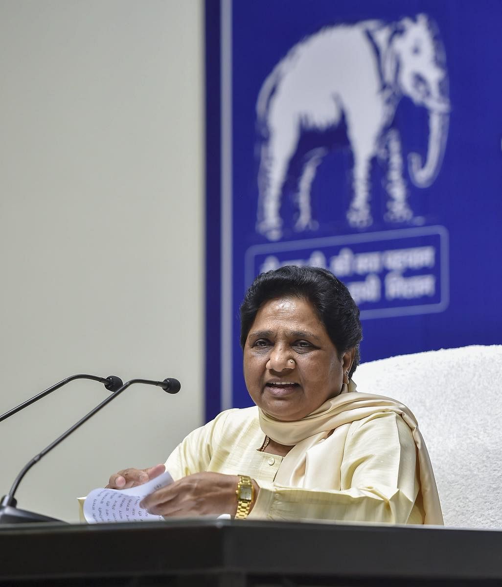 Bahujan Samaj Party (BSP) president Mayawati. PTI File photo