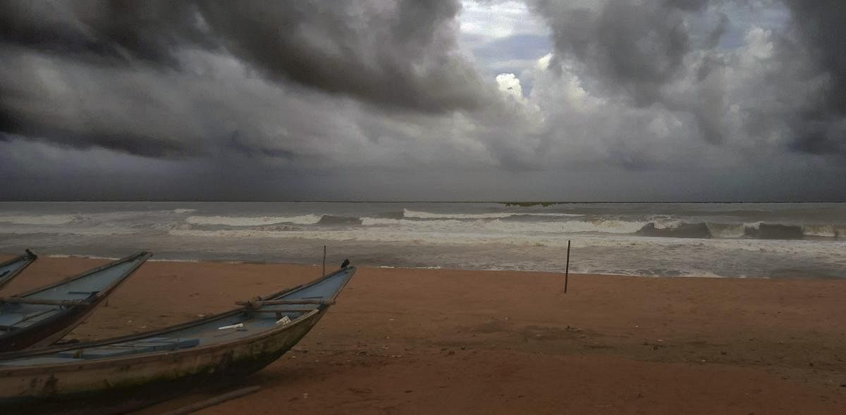 Fishing boats anchored at Gopalpur beach in Ganjam, Odisha. PTI photo