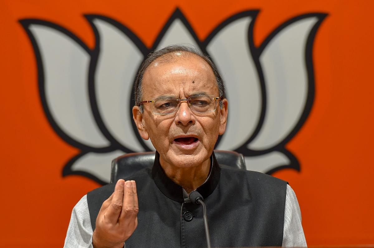 In a blog post, Jaitley said that over the last several months, India was "exhausted" with the talk of a 'Mahagathbandhan'. (PTI Photo)