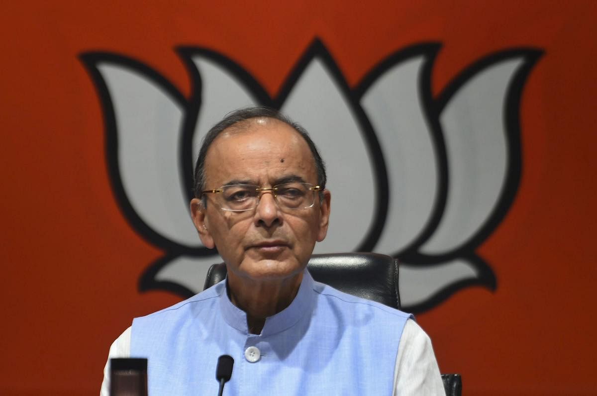 Giving reasons for making national security and terrorism subject matters of electoral debate, Jaitley said, "it relates to the country's sovereignty, integrity and security". PTI File photo
