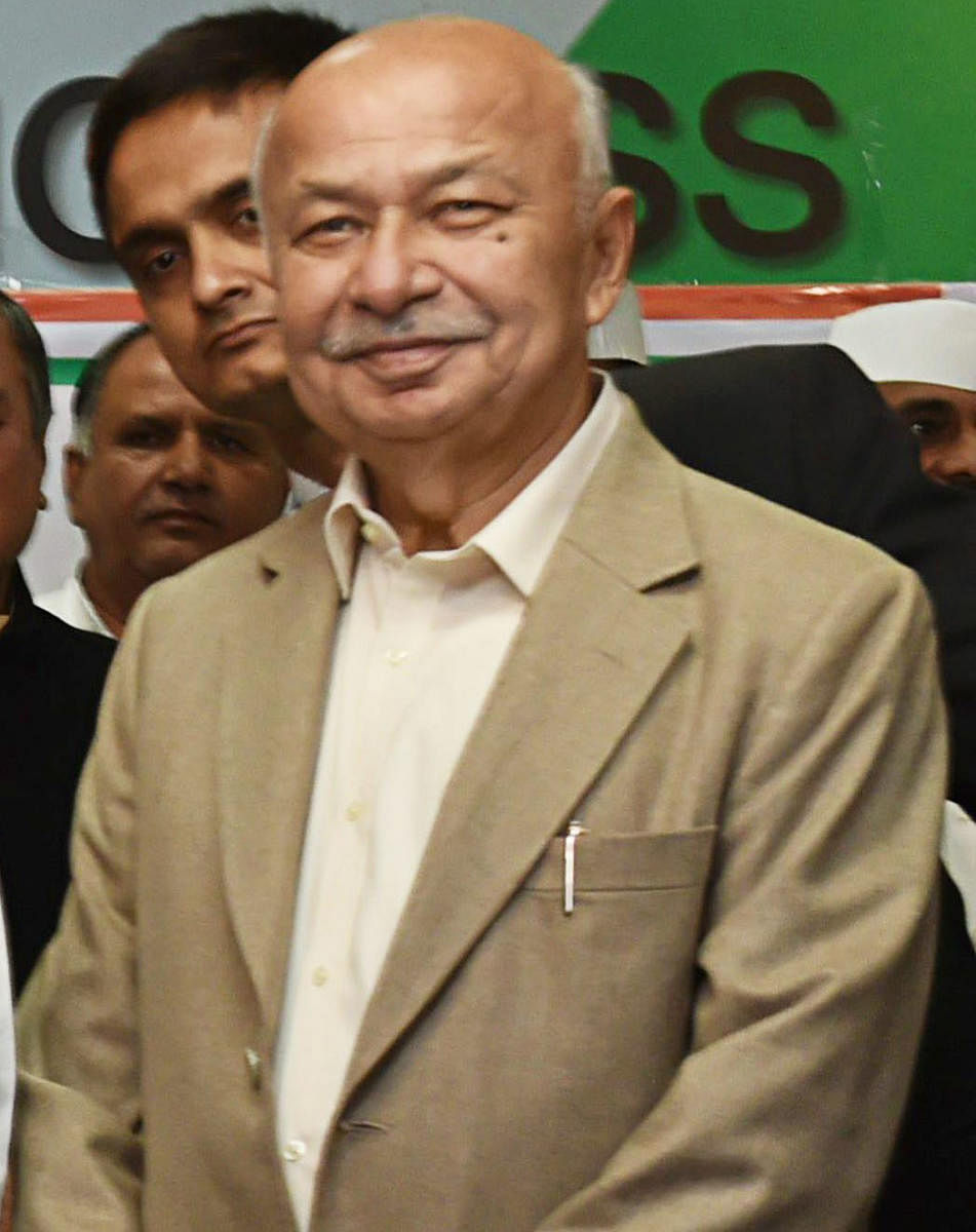 Former Union Home Minister Sushilkumar Shinde. PTI File photo
