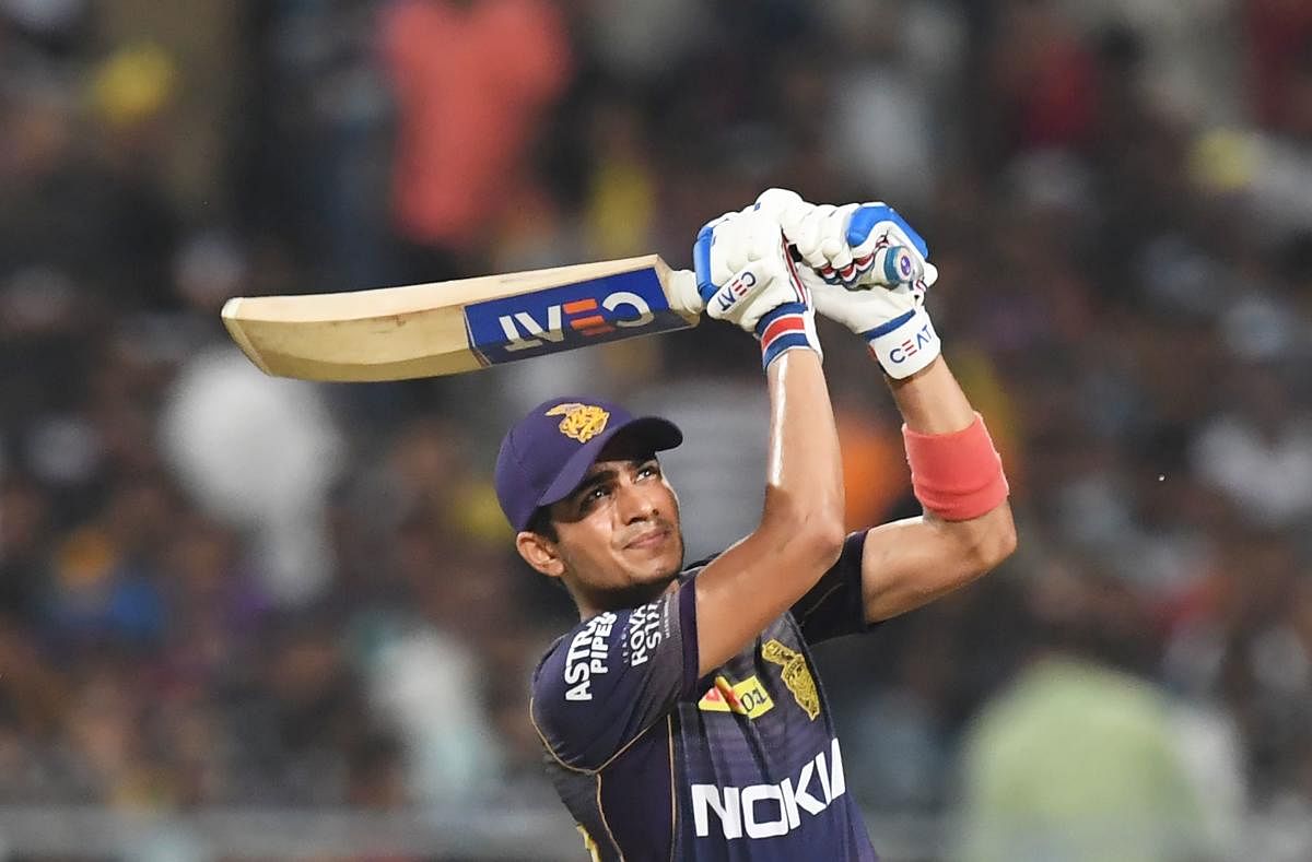 CONFIDENT: KKR's Shubhamn Gill will look to offer a strong start with Chris Lynn in their crucial game against Mumbai Indians. AFP