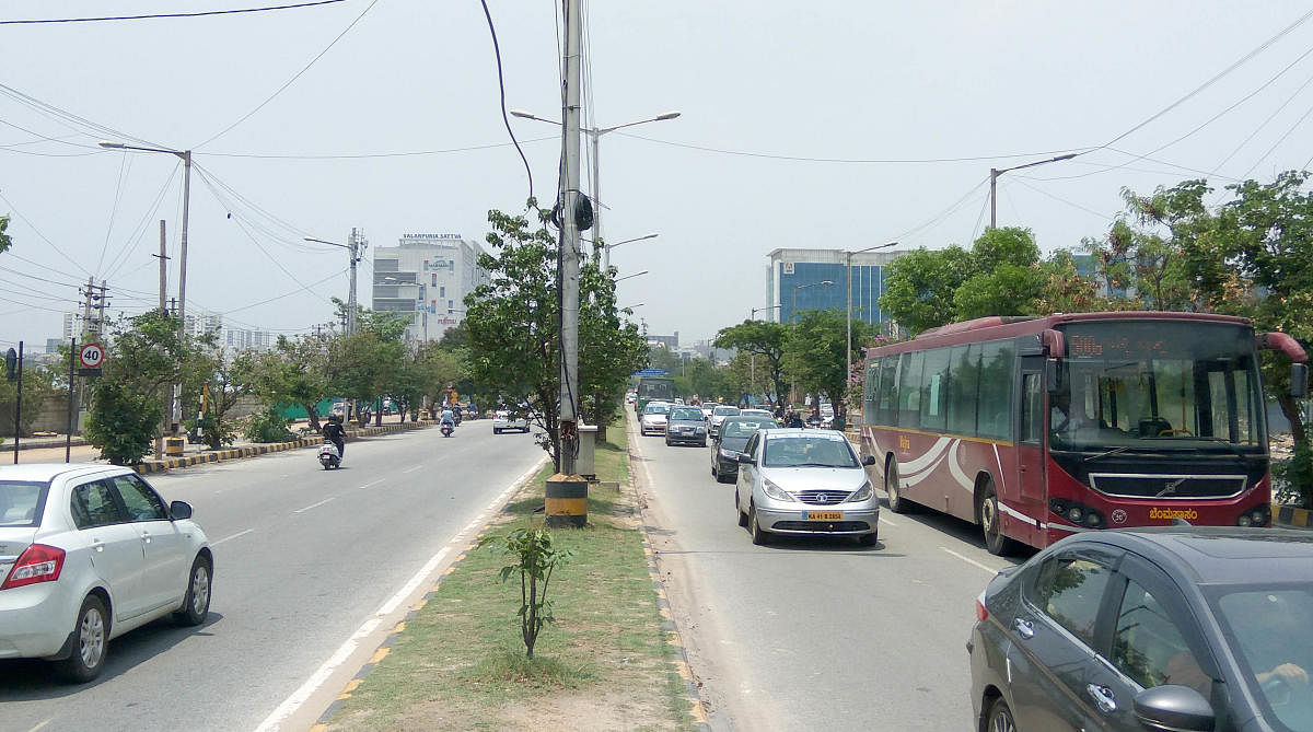 The BBMP’s Mahadevapura zone was the bedrock of the TDR scam. The file picture shows the outer ring road in Mahadevapura. 