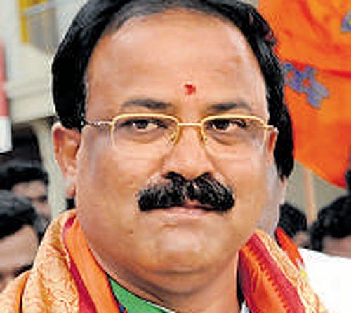  Mahadevapura constituency MLA Aravind Limbavali.