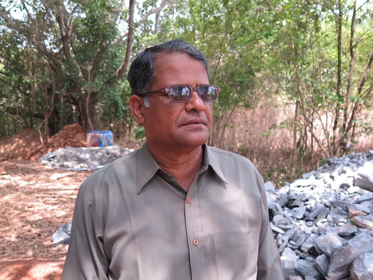 Chennai-based conservationist Preston Ahimaz talks about the importance of fighting climate change at the TVS manufacturing plant at Hosur on April 4, 2019.