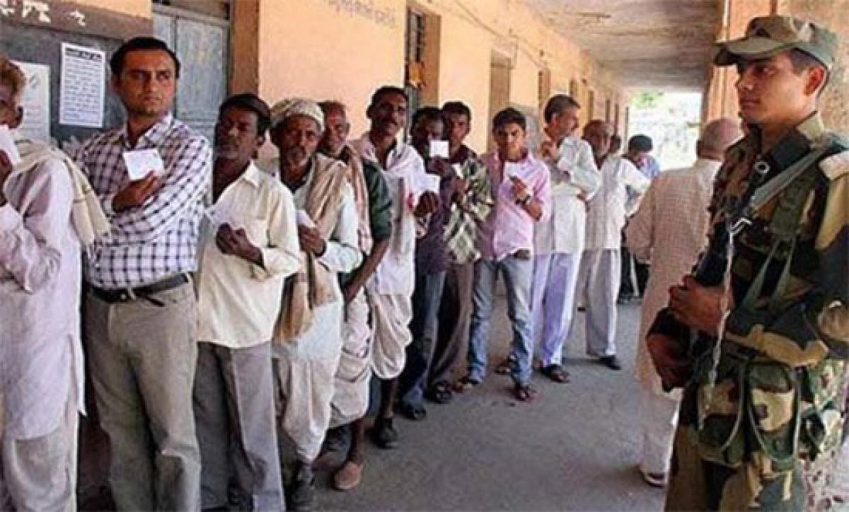 Repolling in progress in Andhra Pradesh