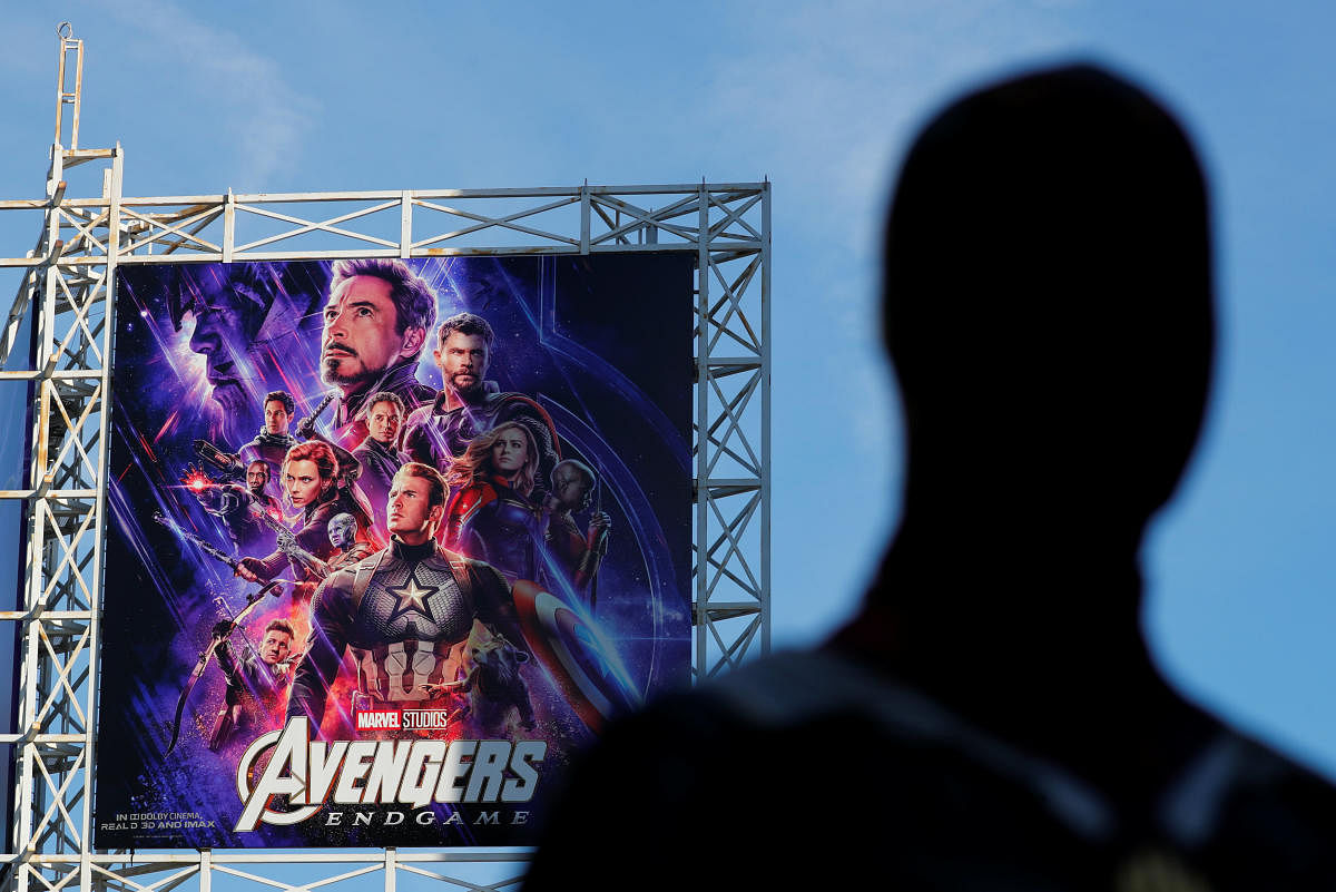 An Avengers fan in costume arrives at the TCL Chinese Theatre in Hollywood to attend the opening screening of "Avengers: Endgame" in Los Angeles, California, US. Reuters photo
