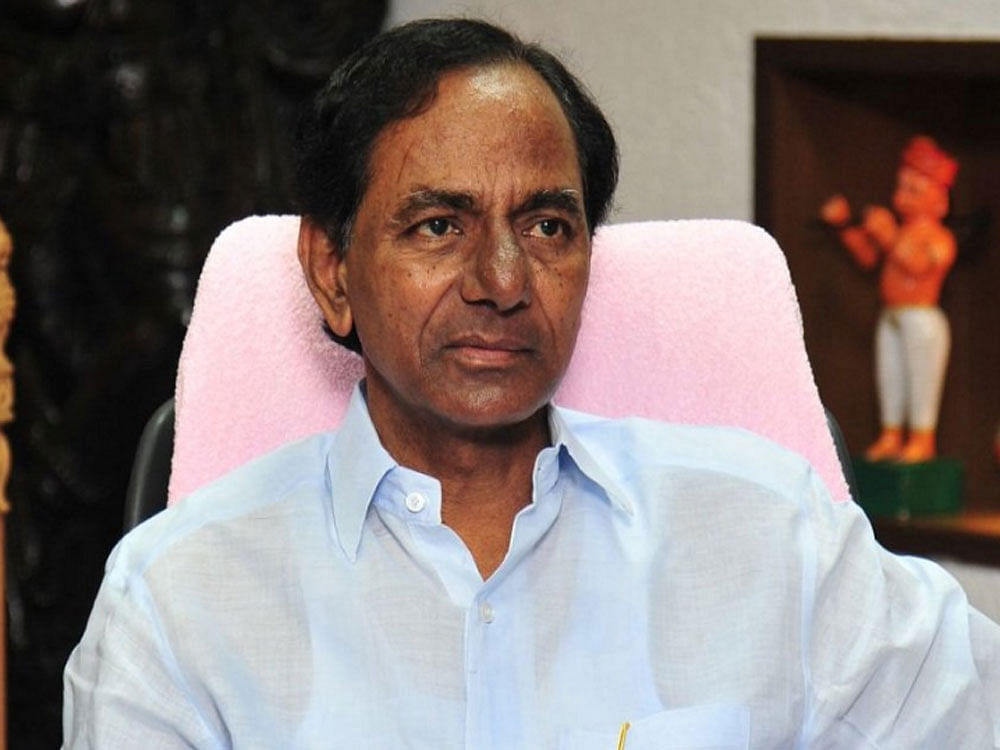 Telangana Chief Minister K Chandrashekhar Rao