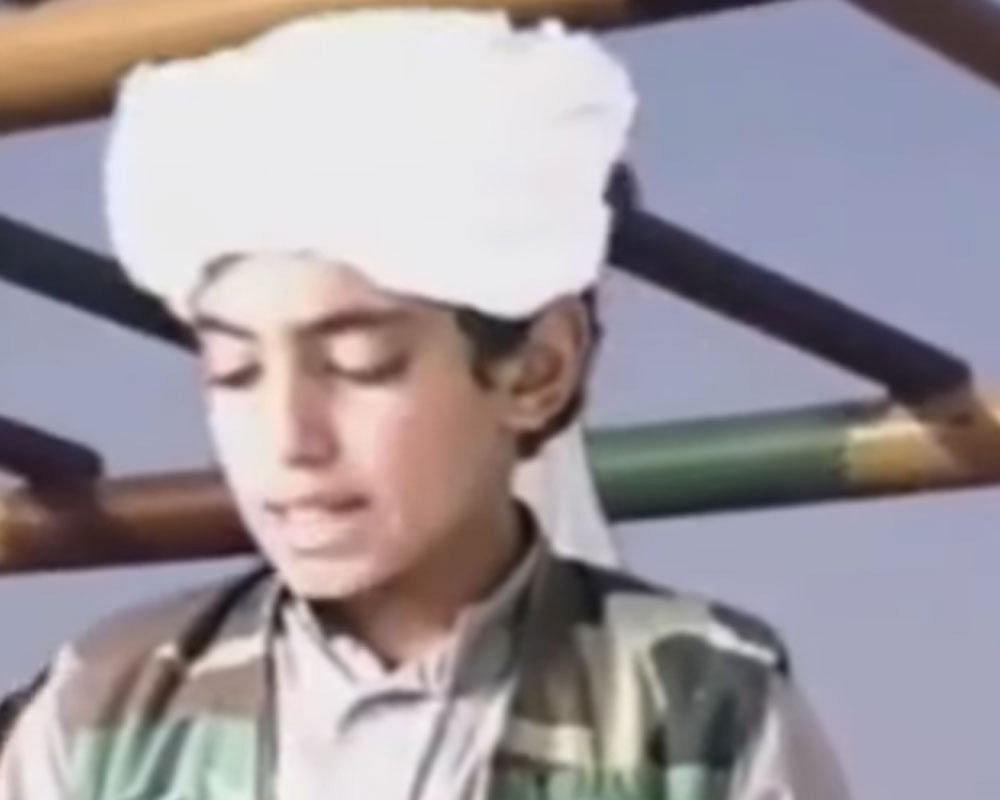 Hamza bin Laden. File photo