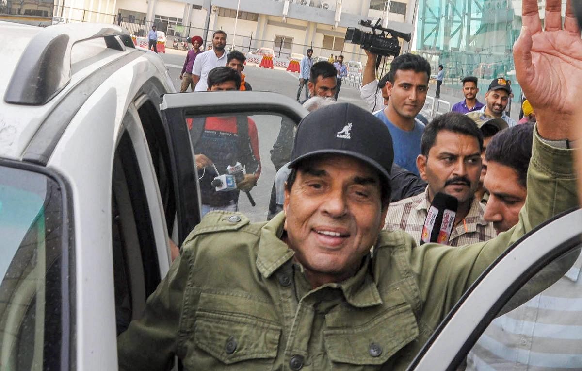 Bollywood actor Dharmendra Deol. PTI File photo