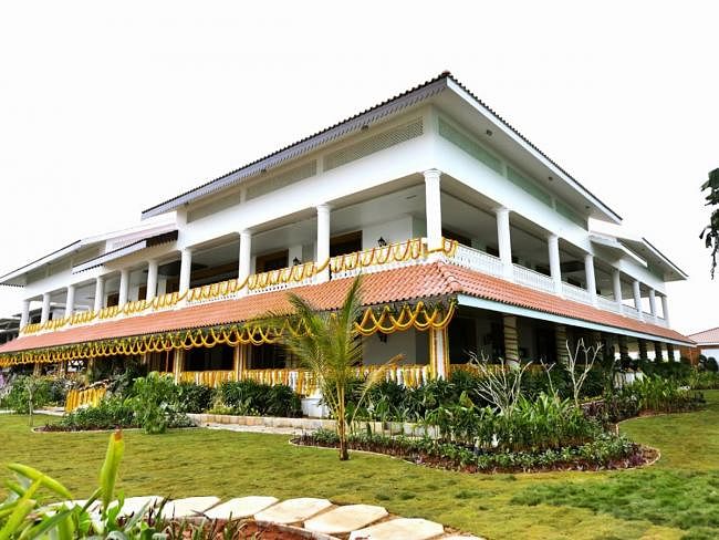 Jagan’s residence cum YSRCP state headquarters in Amaravti