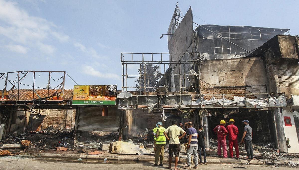 Mob attacks on Muslim communities in Sri Lanka's northwest have left one person dead and dozens of shops and mosques destroyed, a government minister said Tuesday, as communal violence worsened in the wake of Easter bombings that killed more than 250 peop