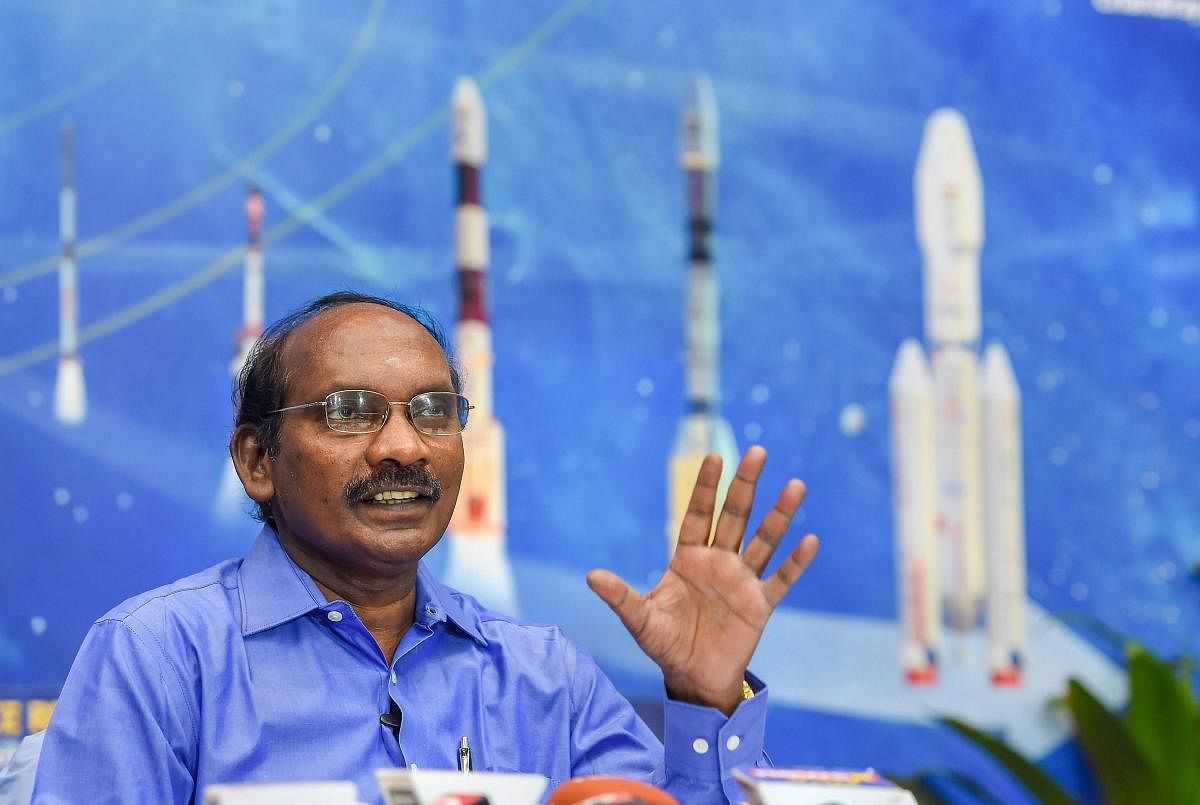 ISRO Chairman K Sivan had said in January, "We are going to land at a place where nobody else has gone-the Moon's South Pole... it is unexplored region." PTI File photo