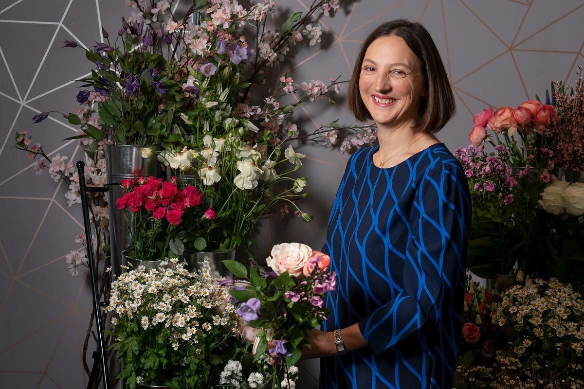 Floral designer Jo Moody has been in the business for 15 years.