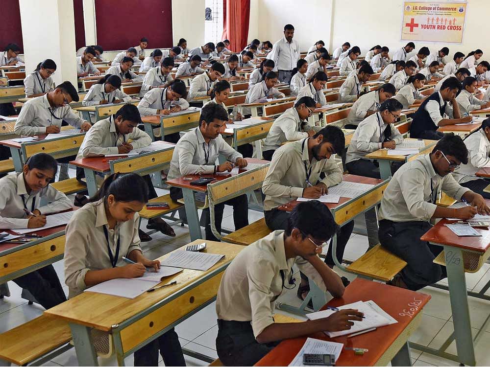 Over 11 lakh students took the class 10 exam, while 21 lakh students wrote the class 12 exam. (Image for representation)
