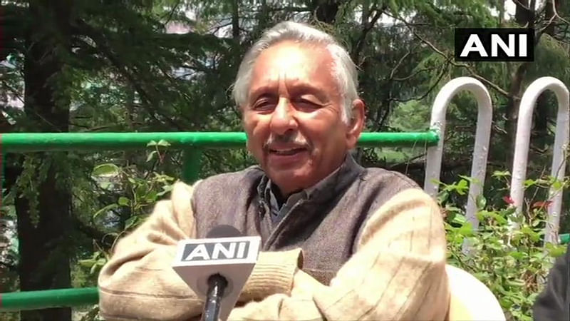 Aiyar lost his temper at tv reporters who met him at the Punjab government guest house here and questioned him over an article he wrote, recalling a slur he directed at Modi in 2017. (Image: ANI/Twitter)