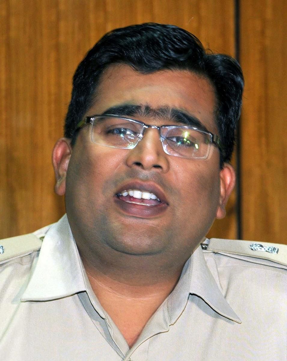Superintendent of Police Harish Pande