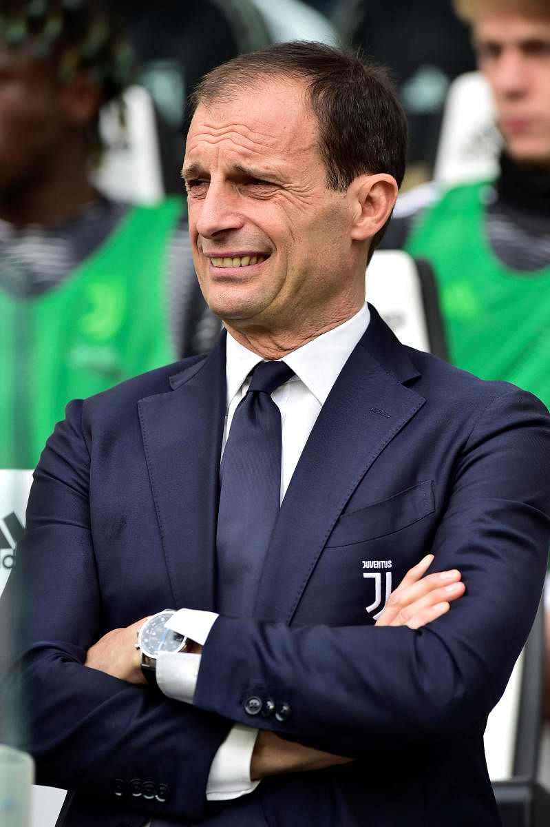 Juventus coach Massimiliano Allegri. Reuters