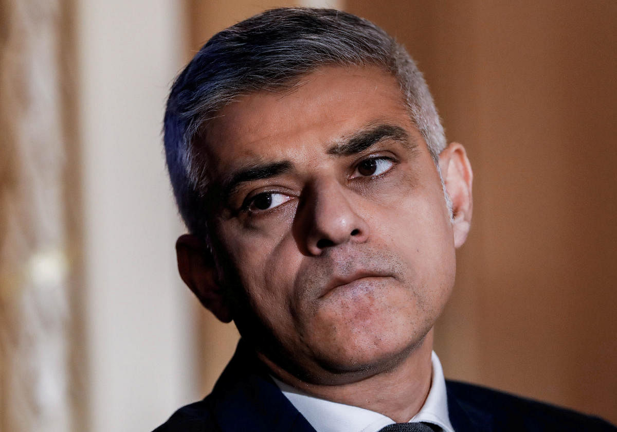 London Mayor Sadiq Khan. Reuters file photo
