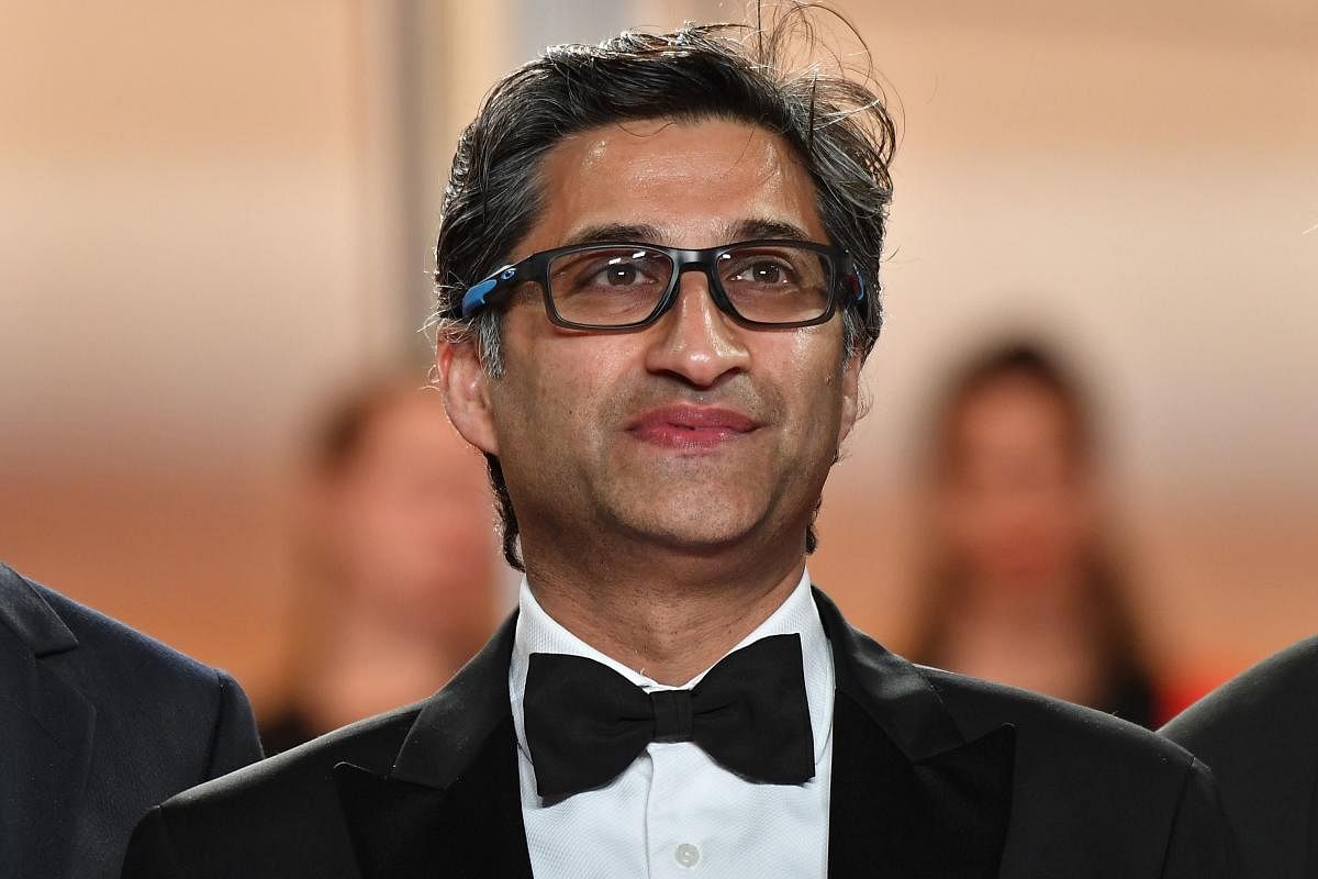 British director Asif Kapadia arrives for the screening of the film "Diego Maradona" at the 72nd edition of the Cannes Film Festival in Cannes, southern France, on May 19, 2019. (AFP Photo)