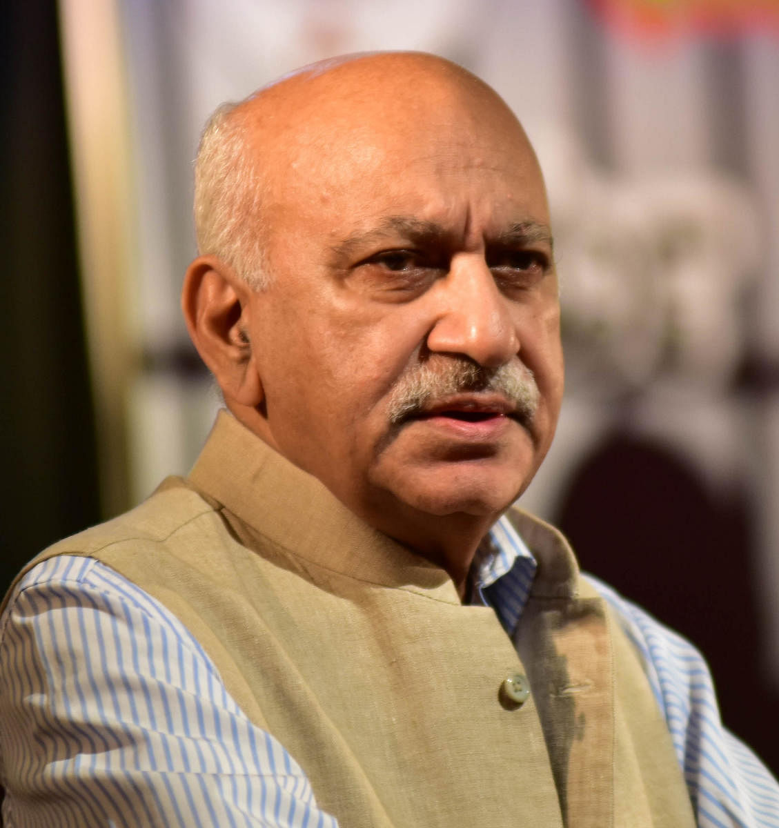 Former Union Minister of State for External affairs M. J. Akbar. (Photo by TPML)